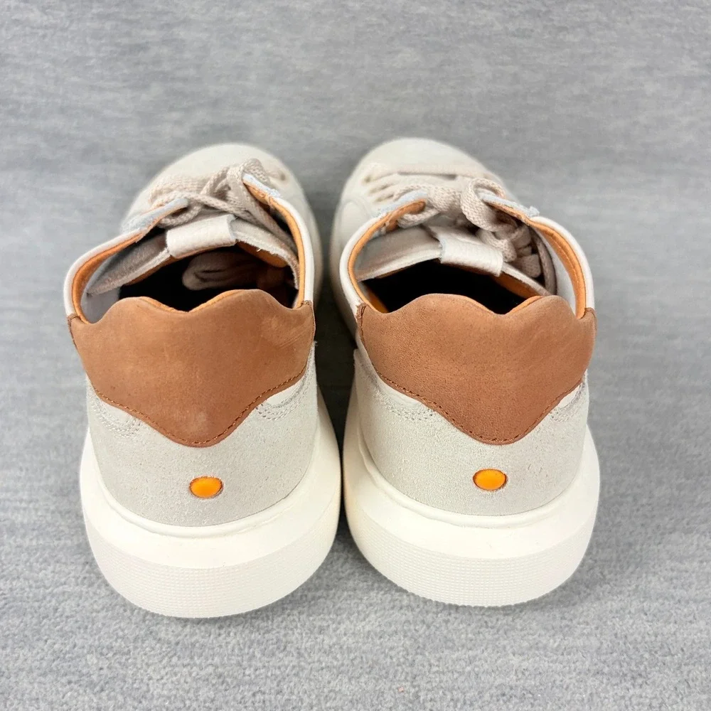 Samuel Hubbard Sunset Sneaker Womens 6 M Taupe Leather W1650-109 Womens 6 Medium